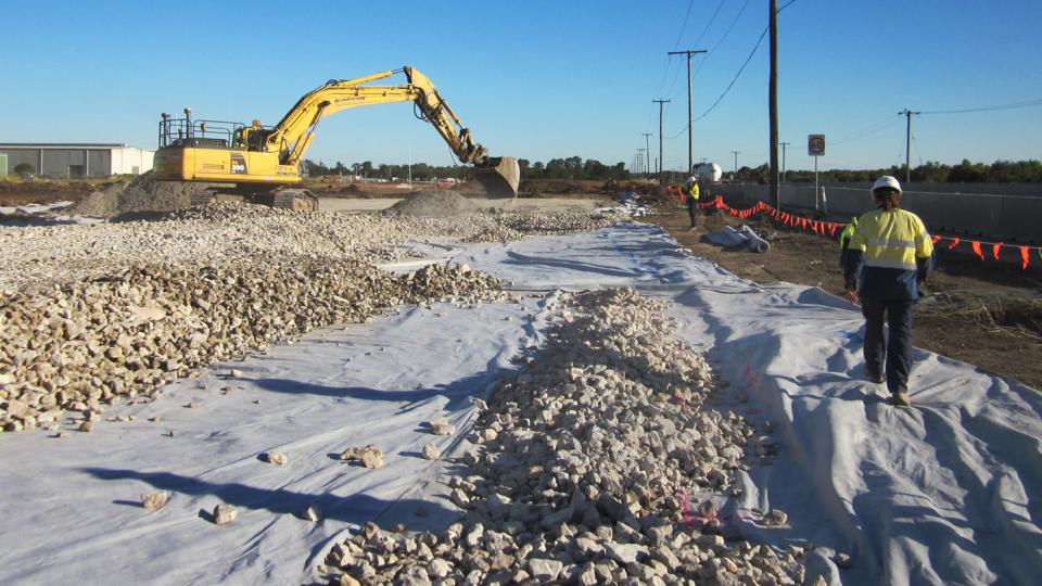 bidim subsoil drainage application thumbnail